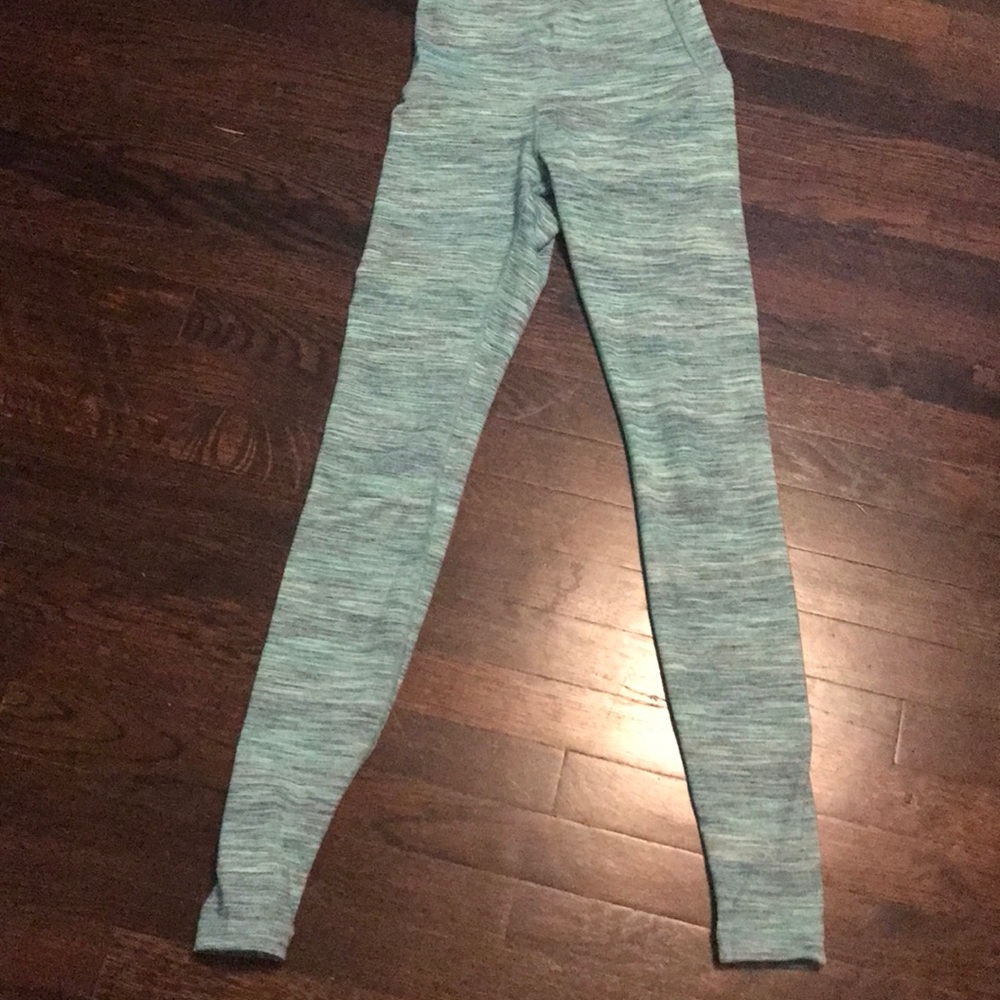 Space Dye Alberta lake high rise pants - Picture 4 of 5